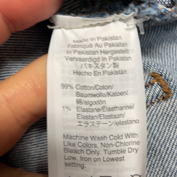 NWOT Madewell Jean Snap Down Skirt Sz 27 /Sz 4 - Picture 7 of 8